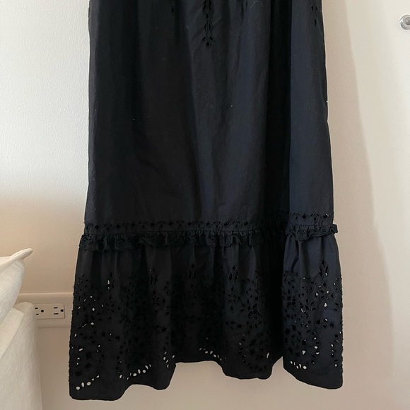 Johnny Was Jesminda Midi Eyelet Dress Silk - Picture 8 of 12